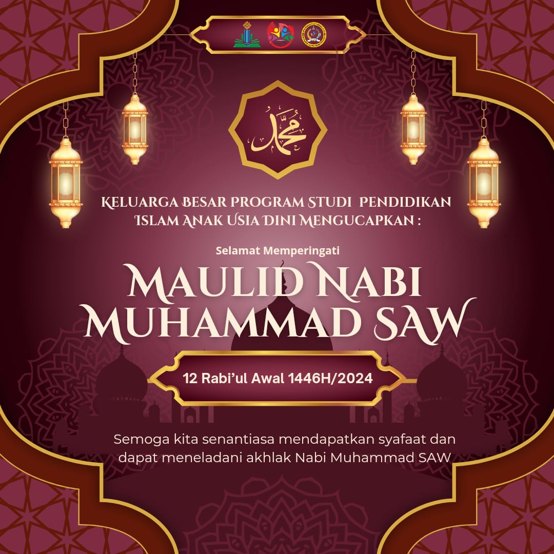 Selamat Memperingati Maulid Nabi Muhammad SAW 1446 H/2024
